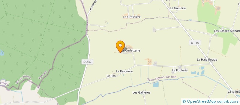 localisation de l'entreprise MADAME MARIE-THERESE DEVY à SAINT-AIGNAN-SUR-ROE