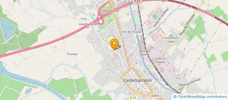 localisation de l'entreprise MADAME MARIE-THERESE DEY  CASTELSARRASIN