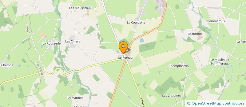 localisation de l'entreprise MADAME MARIE THERESE DUMERY à GENOUILLAC
