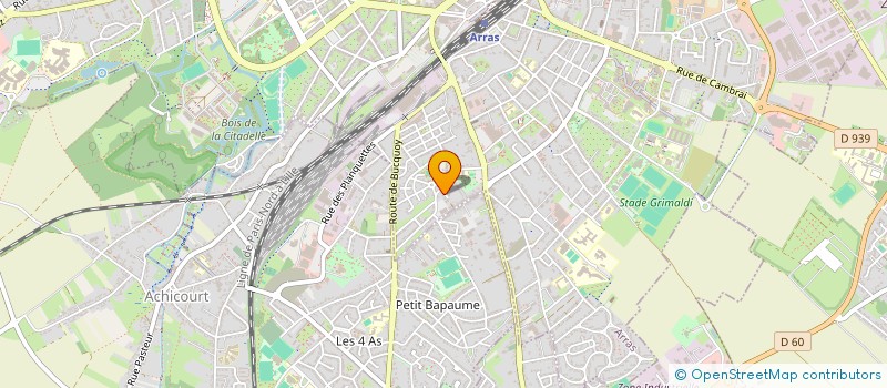 localisation de l'entreprise MADAME MARIE THERESE DUPONT à ARRAS