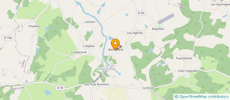 localisation de l'entreprise MADAME MARIE-THERESE DUREUX à CHERONNAC