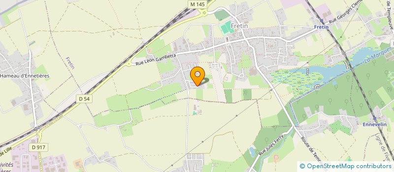 localisation de l'entreprise MADAME MARIE-THERESE EHILE à FRETIN