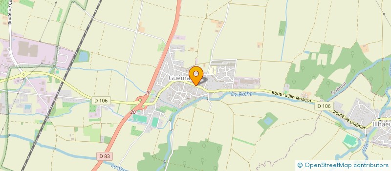 localisation de l'entreprise MADAME MARIE-THERESE ENGEL  GUEMAR