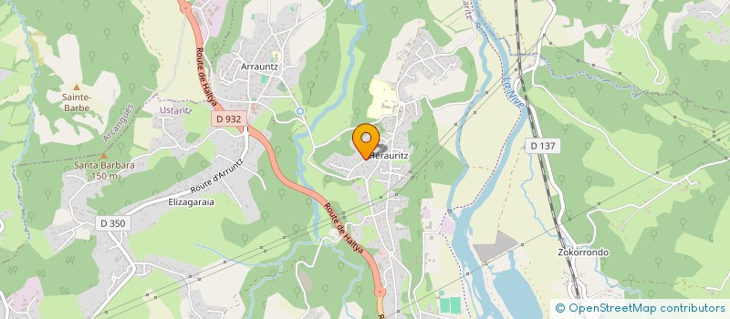 localisation de l'entreprise MADAME MARIE-THERESE ETCHEVESTE  LARRESSORE