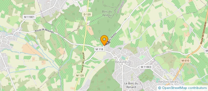localisation de l'entreprise MADAME MARIE-THERESE FIORE à BEAULIEU