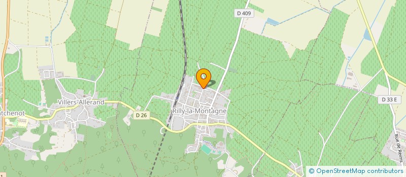 localisation de l'entreprise MADAME MARIE-THERESE FONDEUR  RILLY-LA-MONTAGNE