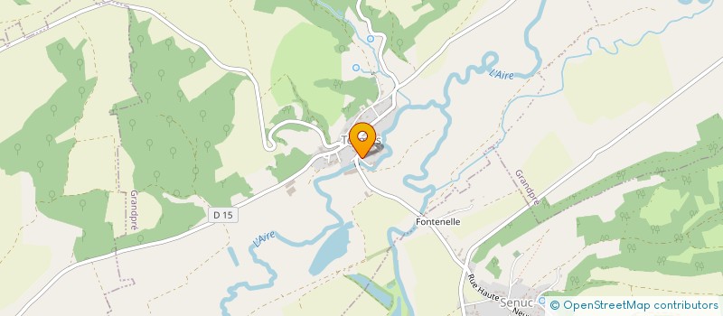 localisation de l'entreprise MADAME MARIE-THERESE GARNIER  CHAMPIGNEULLE