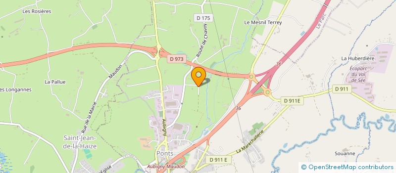 localisation de l'entreprise MADAME MARIE-THERESE GILBERT  PONTS