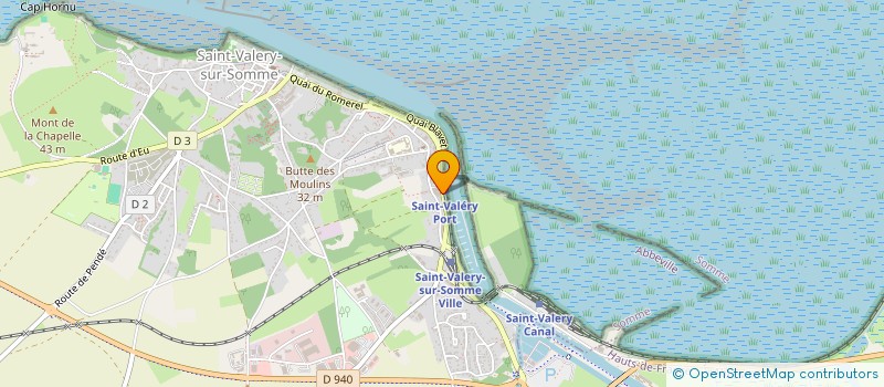 localisation de l'entreprise MADAME MARIE THERESE HAMON  SAINT-VALERY-SUR-SOMME