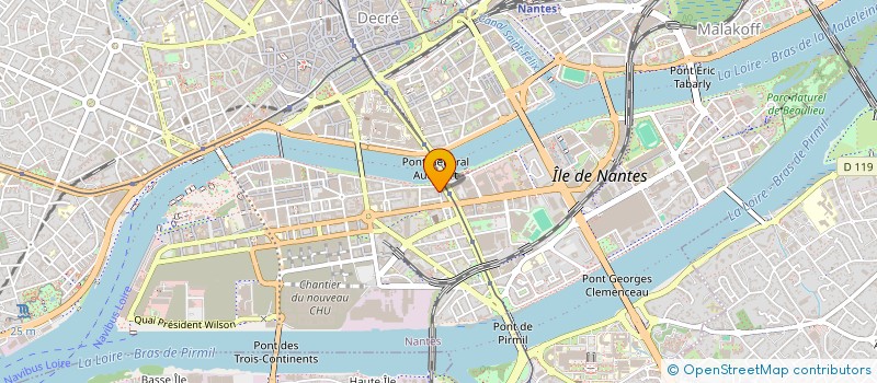 localisation de l'entreprise MADAME MARIE-THERESE HEUDE  NANTES