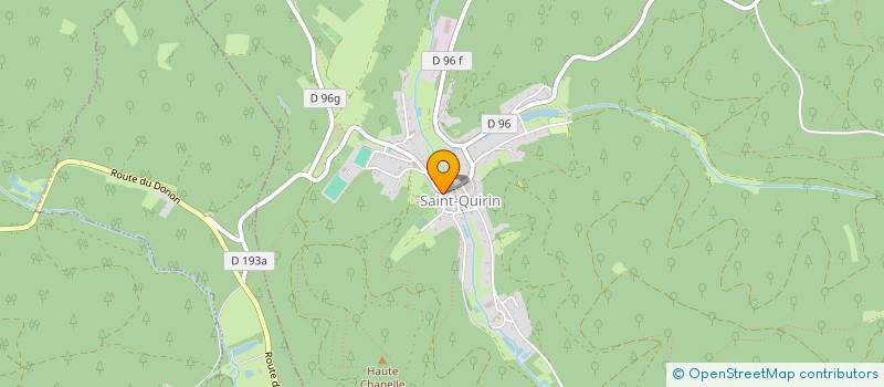 localisation de l'entreprise MADAME MARIE-THERESE JACQUEL  SAINT-QUIRIN