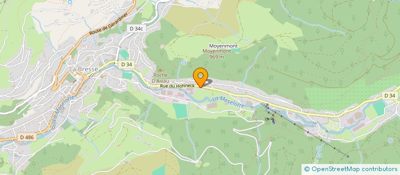 localisation de l'entreprise MADAME MARIE-THERESE JEANPIERRE  LA BRESSE