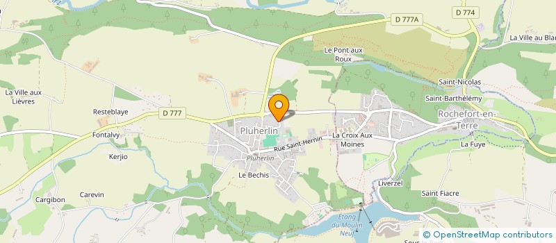 localisation de l'entreprise MADAME MARIE-THERESE LAMBERT à PLUHERLIN