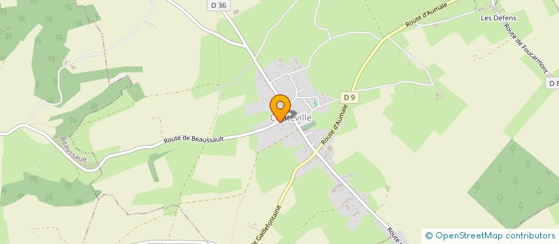 localisation de l'entreprise MADAME MARIE-THERESE LANGLOIS  CONTEVILLE