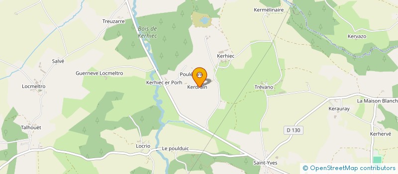 localisation de l'entreprise MADAME MARIE-THERESE LE STRAT  MELRAND