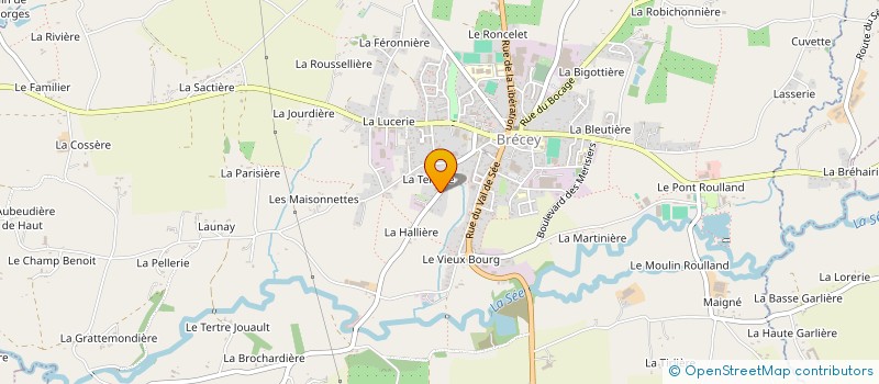 localisation de l'entreprise MADAME MARIE-THERESE LEBREC à LA CHAPELLE-UREE