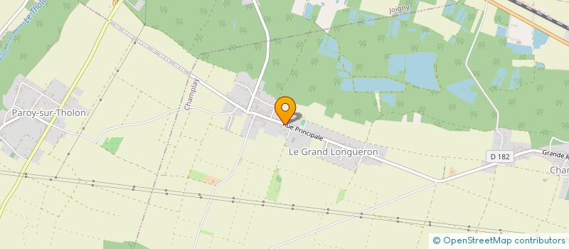 localisation de l'entreprise MADAME MARIE-THERESE LEBRUN  CHAMPLAY