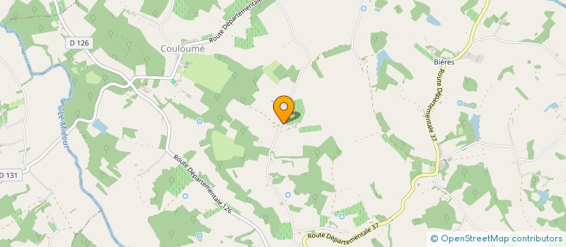 localisation de l'entreprise MADAME MARIE THERESE LELIEPAULT  COULOUME-MONDEBAT