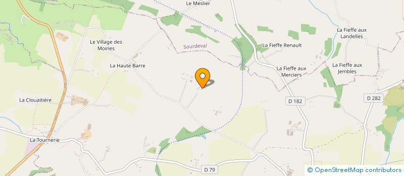 localisation de l'entreprise MADAME MARIE-THERESE LEPETIT  SAINT-CLEMENT-RANCOUDRAY