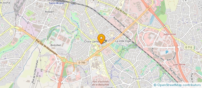 localisation de l'entreprise MADAME MARIE-THERESE LERENARD à SAINT-BRIEUC