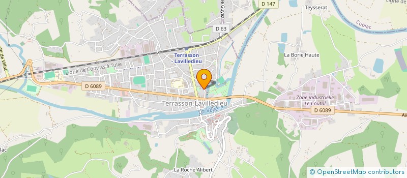 localisation de l'entreprise MADAME MARIE-THERESE LETOCART  CHATRES