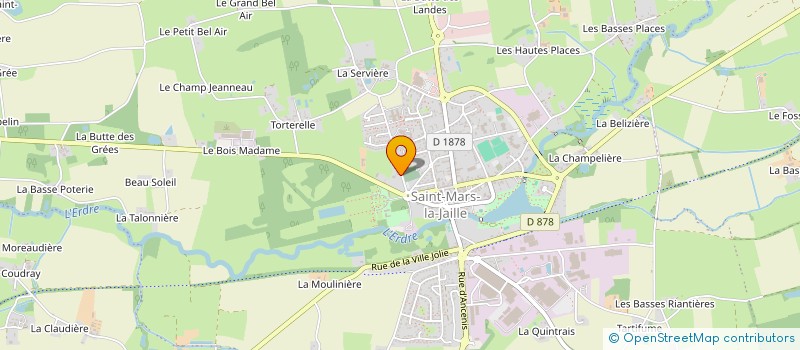 localisation de l'entreprise MADAME MARIE-THERESE LIAIGRE à VALLONS-DE-L'ERDRE