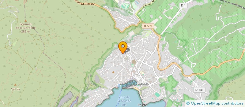 localisation de l'entreprise MADAME MARIE-THERESE LUKASZEWSKI  CASSIS