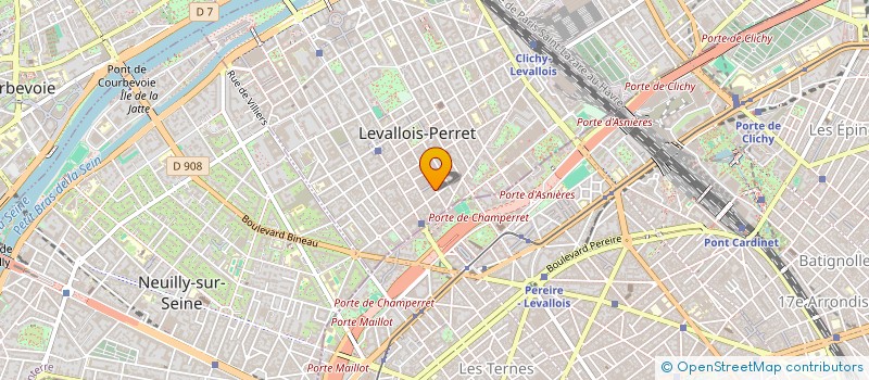 localisation de l'entreprise MADAME MARIE THERESE MANCINI à LEVALLOIS-PERRET