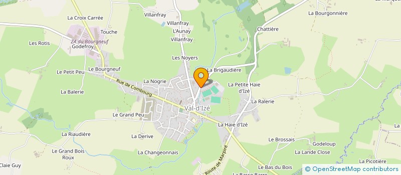 localisation de l'entreprise MADAME MARIE-THERESE MARTEL à VAL-D'IZE