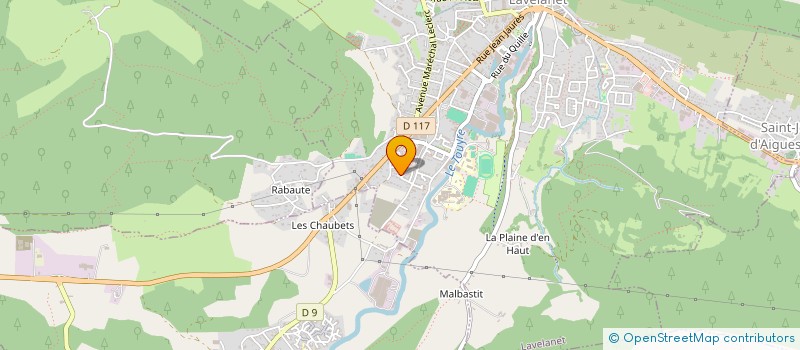 localisation de l'entreprise MADAME MARIE-THERESE MERCADERRE à LAVELANET