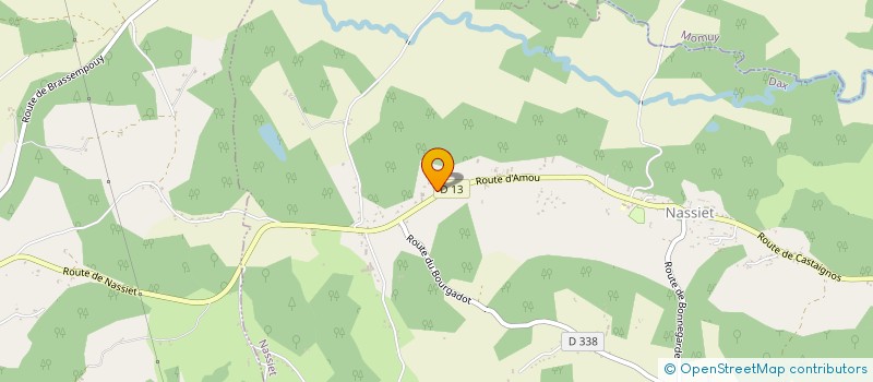 localisation de l'entreprise MADAME MARIE-THERESE MERVILLE  NASSIET