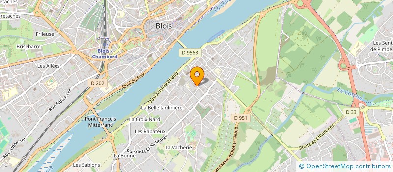localisation de l'entreprise MADAME MARIE-THERESE MICHAUD à BLOIS