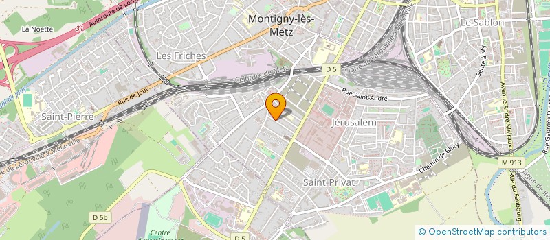 localisation de l'entreprise MADAME MARIE THERESE MINARDI à MONTIGNY-LES-METZ