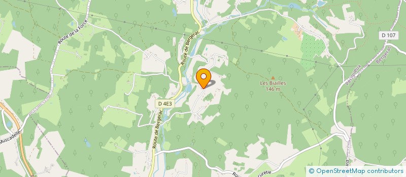 localisation de l'entreprise MADAME MARIE-THERESE MOIGNE  EYRAUD-CREMPSE-MAURENS