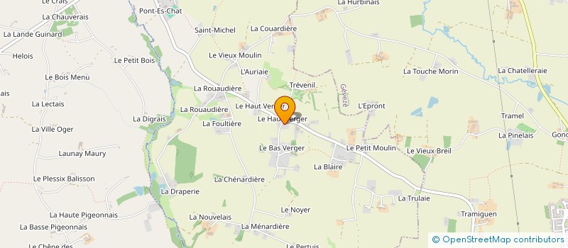 localisation de l'entreprise MADAME MARIE-THERESE MOISAN  LANGAN