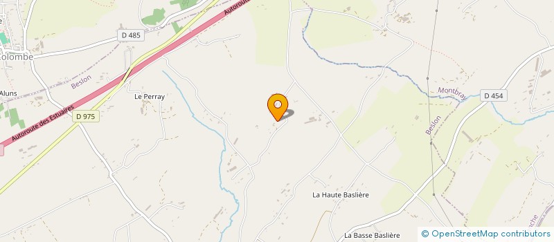 localisation de l'entreprise MADAME MARIE-THERESE MORICET  BESLON