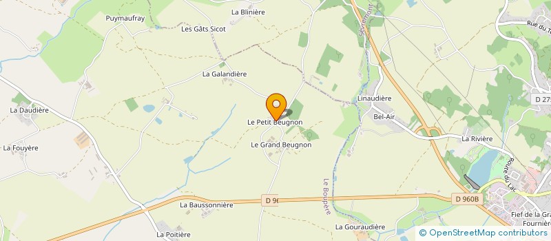 localisation de l'entreprise MADAME MARIE-THERESE MORIN à BOUPERE (LE)