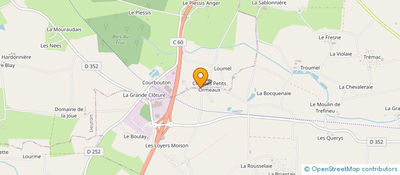 localisation de l'entreprise MADAME MARIE-THERESE NEVOUX  SAINT-JUST