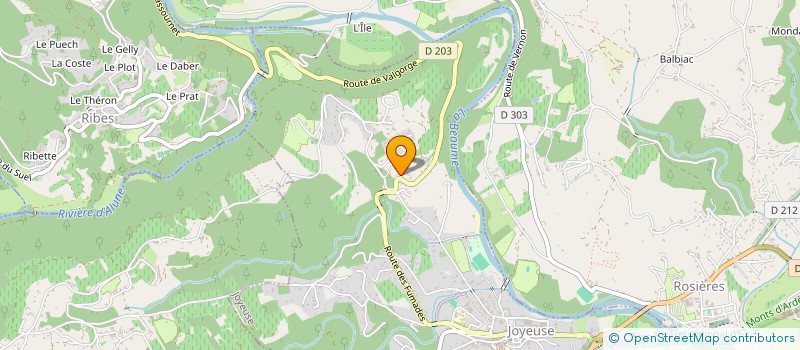 localisation de l'entreprise MADAME MARIE THERESE NGUYEN THI THANH  JOYEUSE