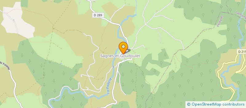 localisation de l'entreprise MADAME MARIE-THERESE OLLIER à SAGNES-ET-GOUDOULET