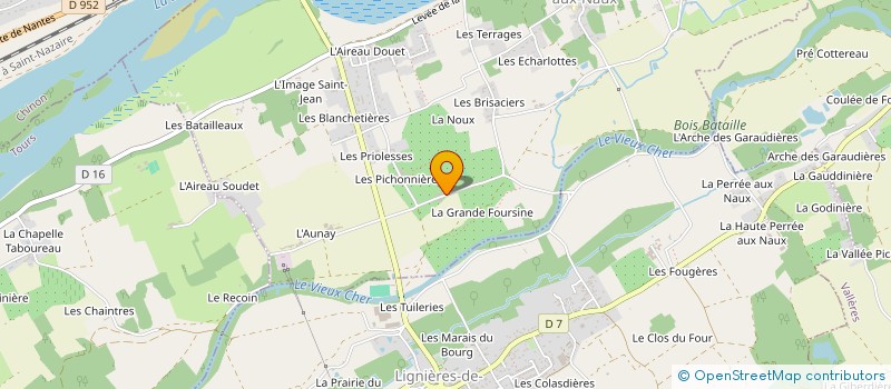 localisation de l'entreprise MADAME MARIE-THERESE PARNAUDEAU à LA CHAPELLE AUX NAUX