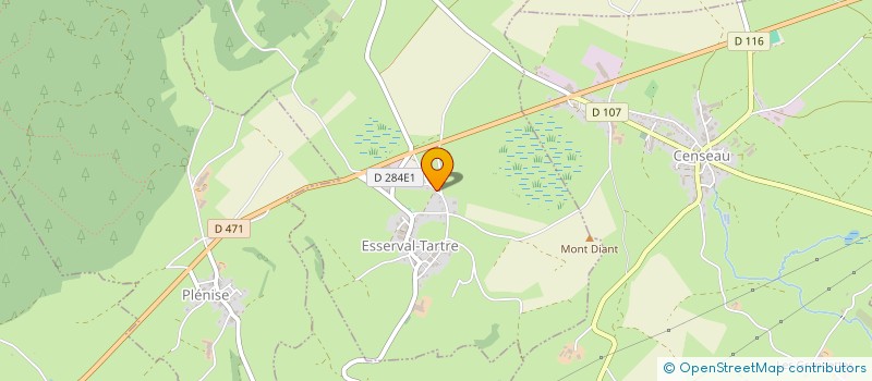 localisation de l'entreprise MADAME MARIE-THERESE PAULIN  MIGNOVILLARD