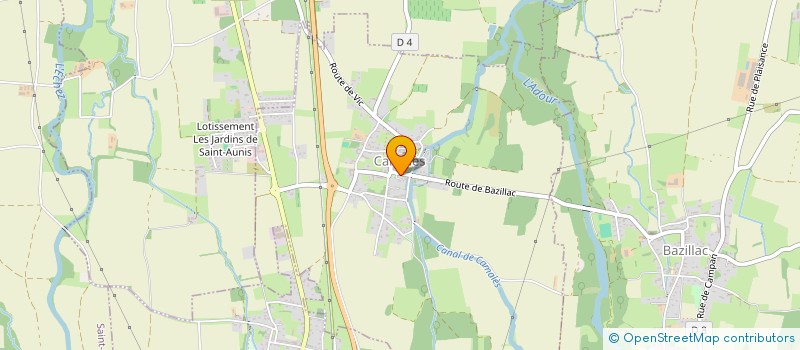 localisation de l'entreprise MADAME MARIE THERESE PIERA  CAMALES