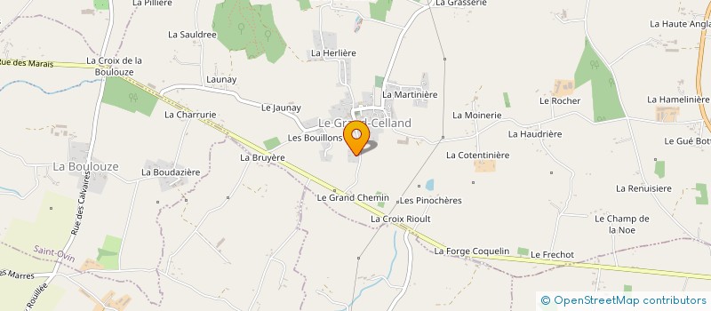 localisation de l'entreprise MADAME MARIE-THERESE PINSON à LE GRAND-CELLAND
