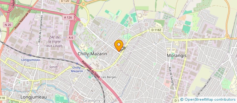 localisation de l'entreprise MADAME MARIE-THERESE PIZZIO à CHILLY-MAZARIN