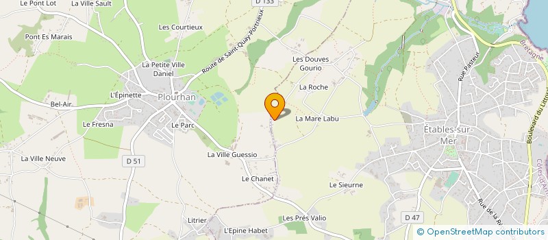 localisation de l'entreprise MADAME MARIE-THERESE POILPOT à BINIC-ETABLES-SUR-MER