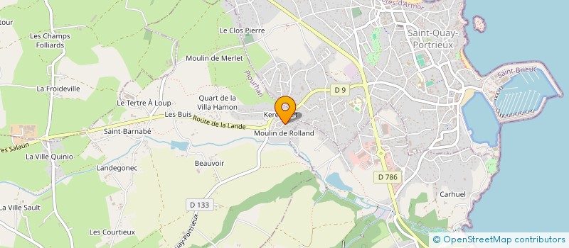 localisation de l'entreprise MADAME MARIE-THERESE POULOUIN à PLOURHAN