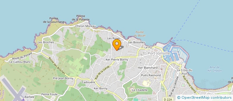 localisation de l'entreprise MADAME MARIE-THERESE PRUNEAU  L'ILE-D'YEU