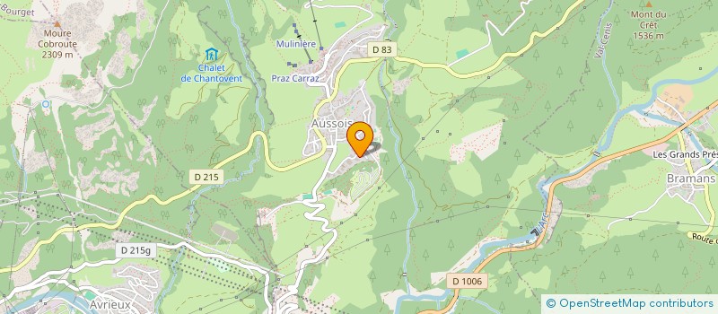 localisation de l'entreprise MADAME MARIE THERESE RATEL à AUSSOIS