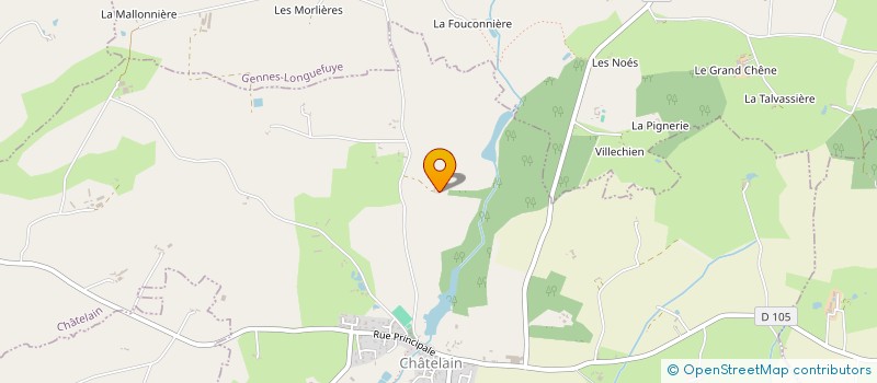 localisation de l'entreprise MADAME MARIE-THERESE RENARD à CHATELAIN